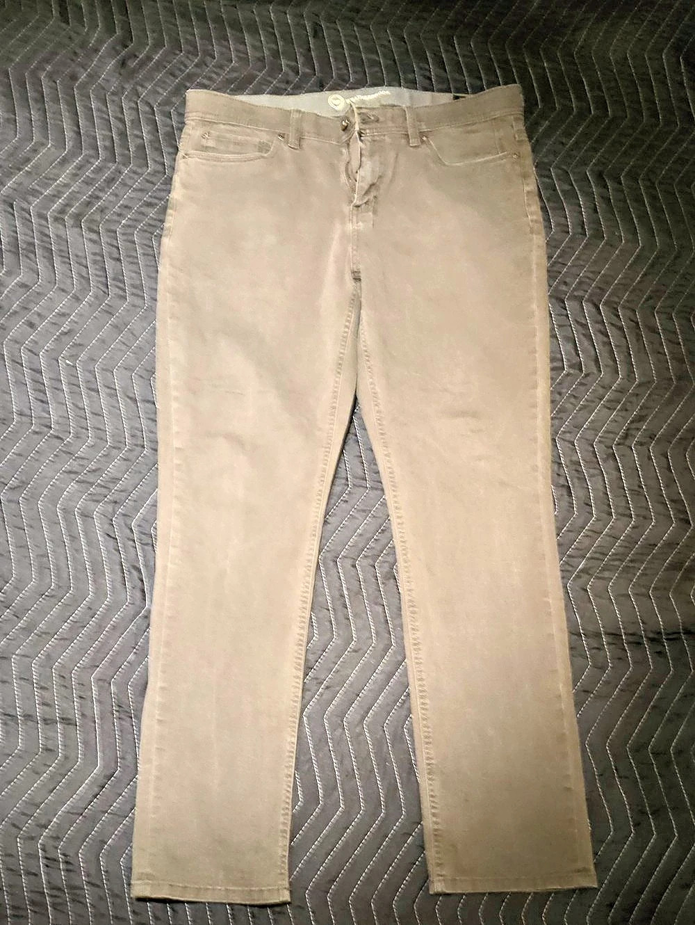 Weatherproof Slim Jeans in Green Waist 34 x 32